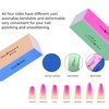 SKYPIA 2 Packs 4 Way Nail Buffer Block Nail Files