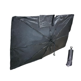 Pellucid Car Accessories, Umbrella-Shaped Sun Shades, Large Size (H x W x W): Approx. 35.4 inches (900 x 1450 mm), Car Sun Shade PS2506, 99% UV Protection, Over 99.99% of Light Shading