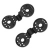 100pcs Shade Cloth Plastic Clips Round Fixing Clips for Greenhouse