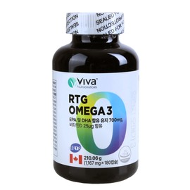 VIVA RTG 오메가 3 180캡슐 VIVA RTG Omega 3 180 Capsules