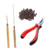 Baluue Hair Extension Plier Micro Rings Girls Hair Accessories Professional