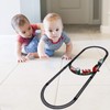 Toddmomy Christmas Train Set Mini Train Figures Mini Electric Railway