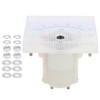 85C1 Voltímetro DC 0-50V Panel para Monitoreo de Voltaje de