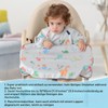 PewinGo Baby Bib with Sleeves, High Chairs Can Be Fully