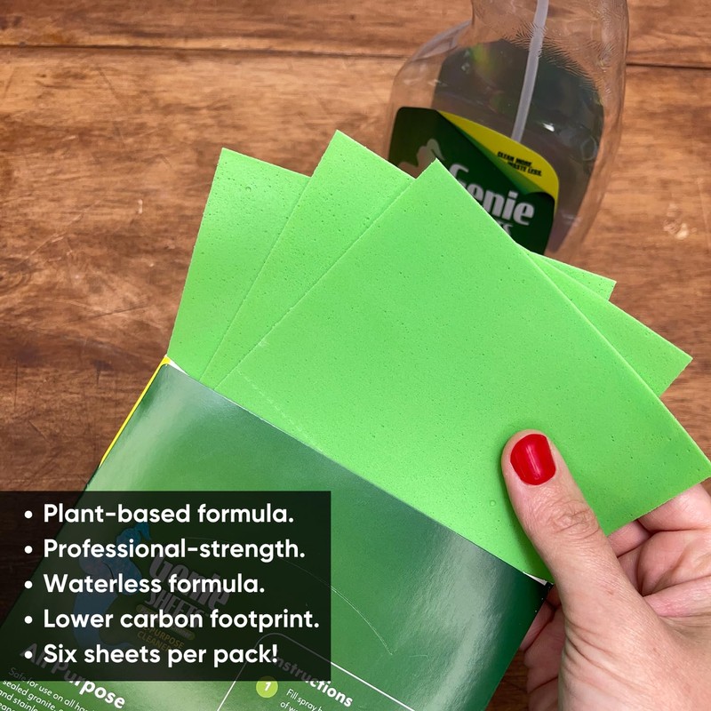 Genie Sheets All Purpose Cleaner | Concentrate Makes 6 24oz