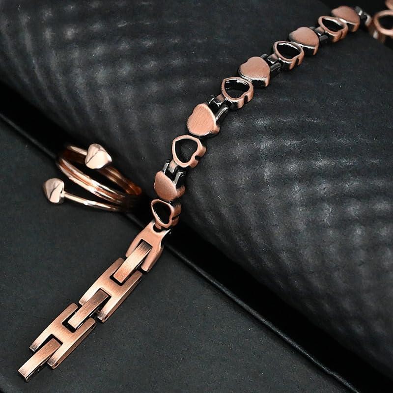 Copper Anklet for Women Ultra Magnets - Magnetic Ankle 99%