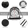 Mebiosi 12 Pcs 17 Inch Volleyball Sport Drawstring Bag Sport
