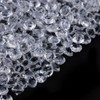 Faburo 3000 Pieces Decorative Diamonds Wedding Confetti 6 mm Transparent