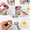 6Pcs Quail Egg Cutter Scissors Kitchen Egg Shears Tool (Green)