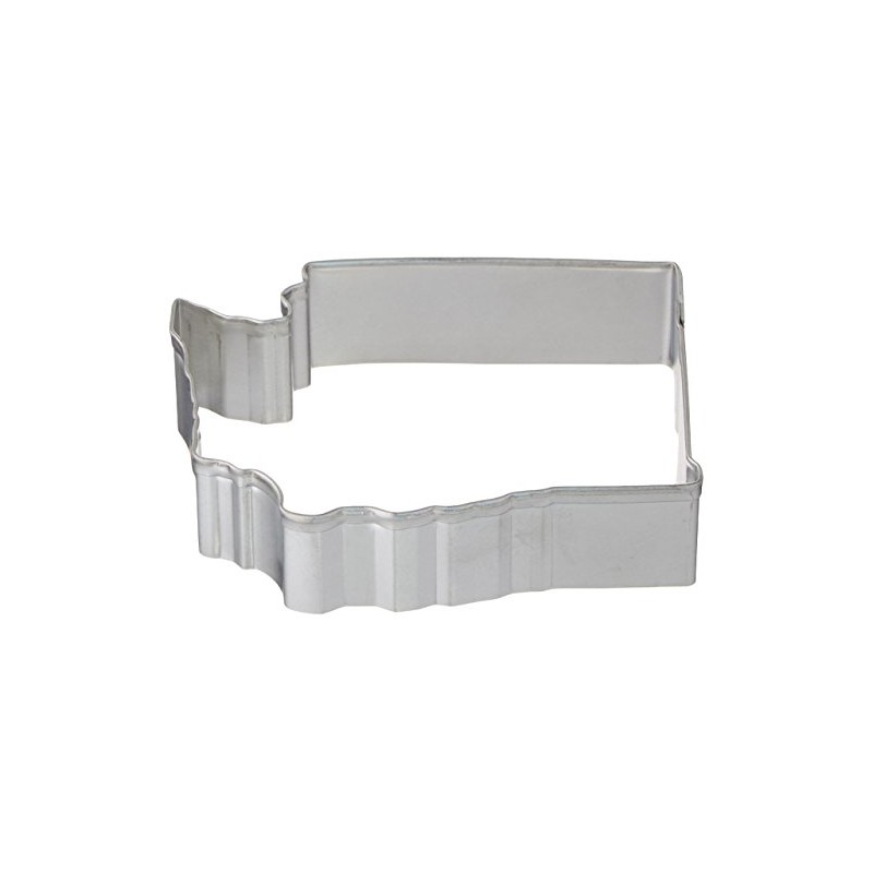 CybrTrayd Washington State Cookie Cutter, Silver
