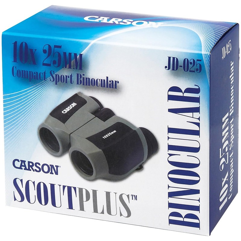 Carson ScoutPlus Sport-Fernglas, 10x25mm, kompakt und besonders handlich (JD-025)