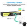Hiseeu 16 Port PoE Switch Unmanaged w/2 Gigabit Uplink 1000