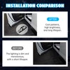2 Pack LED Car Door Projector Courtesy Lights Ghost Shadow