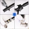 ANCIMOON 4PCS 3/4’’ Air Line Elbow Fittings for Shop Garage