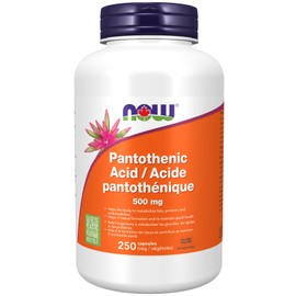NOW Now Pantothenic Acid 500mg 250cap