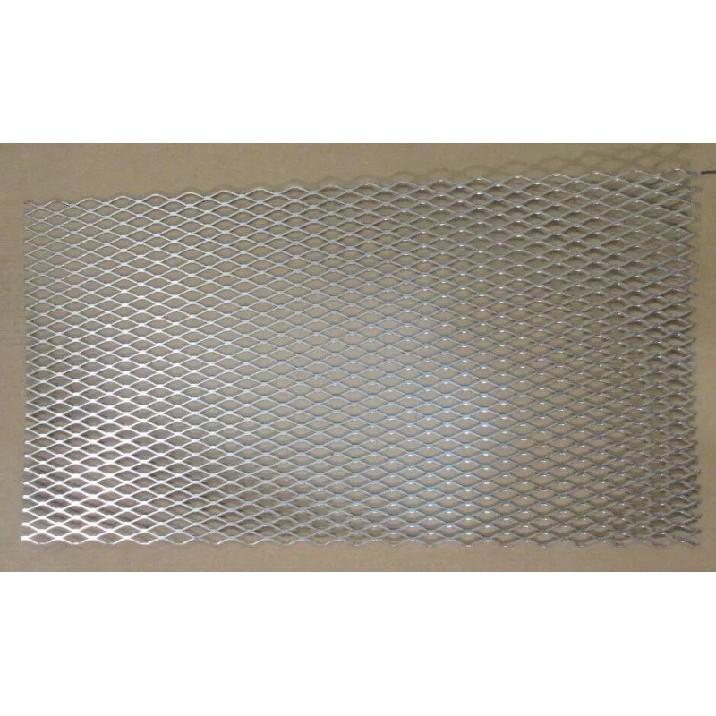 McNICHOLS 1/2 #16 304 STAINLESS STEEL FLATTENED EXPANDED METAL-----5" X