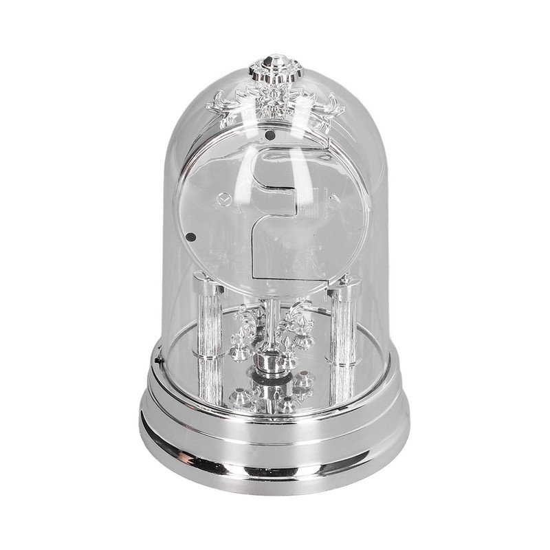 Desk Clock European Style Quiet Environment Internal Rotation Home Decoration