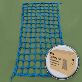 Heavy-Duty Climbing Net with 6 Sizes - Perfect for Kids, Versatile on Balcony, Railing Polyester Fiber, Exquisite Craftsmanship (6ft x 6ft)