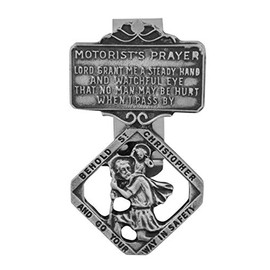 Traditional Catholic Visor Clip (Motorist's Prayer)