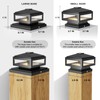 GOODSMANN Landscape Lighting 2PK 12V AC LED Low Voltage Post