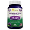 Earth Squared Nutrition Resveratrol Polyphenol 180 tablets, 1 piece / 어스퀘어드 뉴트리션 레스베라트롤 폴리페놀 180정, 1개