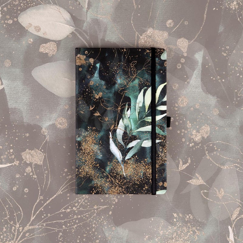 Notebook Lined with Elastic Band, 13 x 21 cm, Approx.