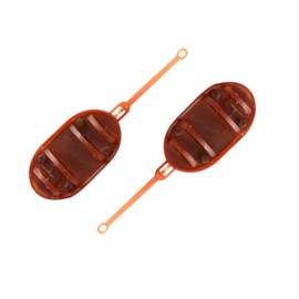 PRO FILSTAR Elastica Method Feeder Set 2 x 60 g Feeder - Flat Shape Feeder Basket - Carp Assembly - Ground Fishing - Carp Fishing Accessories - Carp Fishing - Fishing Set - Fishing Accessories -
