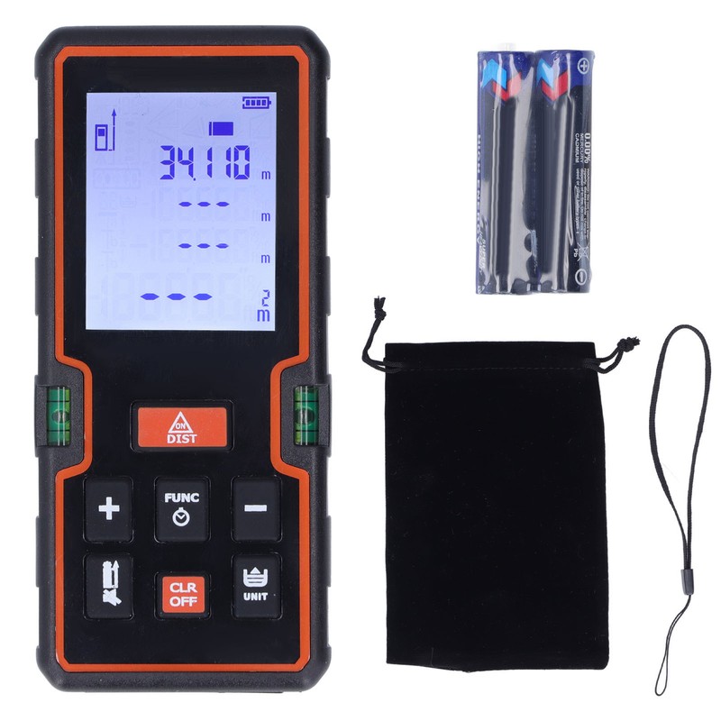 Laser Measure Distance Meter 40m Digital Display Tool for Construction