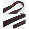 Alizeal Knit Tie for Men, Solid Slim Casual Knitted Neckties,
