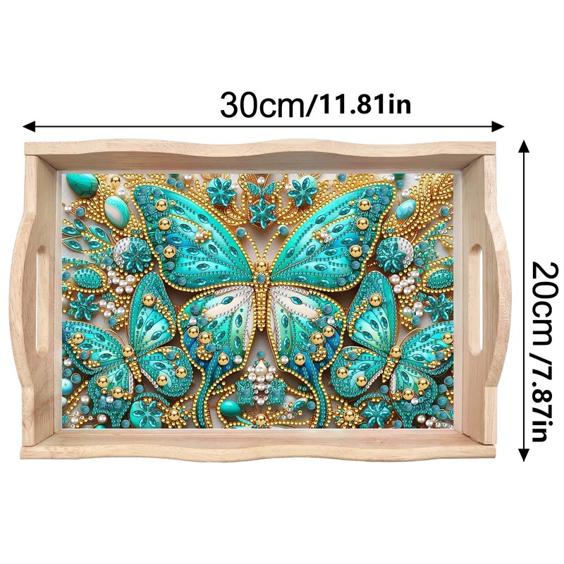 ARTopet DIY Diamond Art Painting Creative Design Handmade Wooden Serving