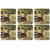 Pimpernel Parisian Scenes Collection Coasters | Set of 6 |