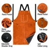 Leather Welding Work Apron - Heat Resistant & Flame Resistant