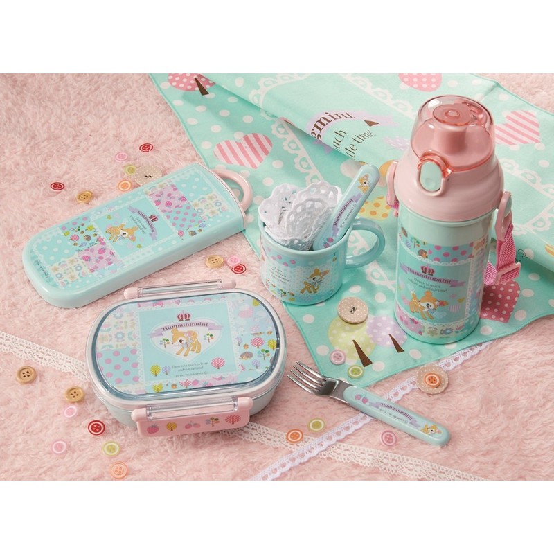 スケーター (skater) 箸 箸箱 セット スライド式 16.5cm ハミングミント パッチワーク サンリオ