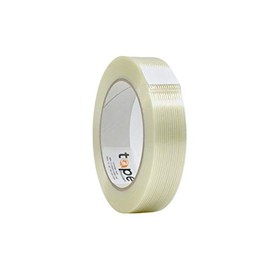 WOD UFST39 Fiberglass Reinforced Filament Strapping Tape, 1 inch x 60 yds. 4 Mil, Filaments Run Lengthwise