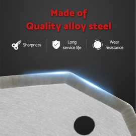 S&F STEAD & FAST Replacement Blade for Cordless Electric Scissors, 2 Pack, compatible with Worx WX082L WX081L WX080L RC2600K RC2601 RC2602 WX2300 and many other rotary cutters