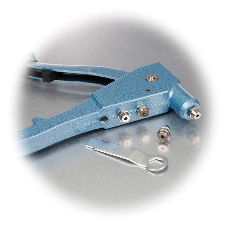 Blind Rivet Pliers with 4 Attachments