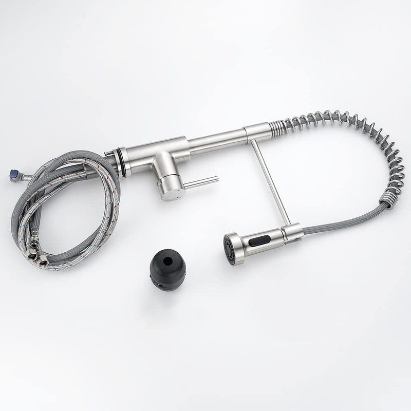 OWOFAN Kitchen Faucet Low Lead Commercial Solid Brass Single Handle