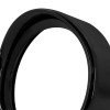 HDBUBALUS 7'' Headlight Black Trim Headlamp Visor Ring Fit For
