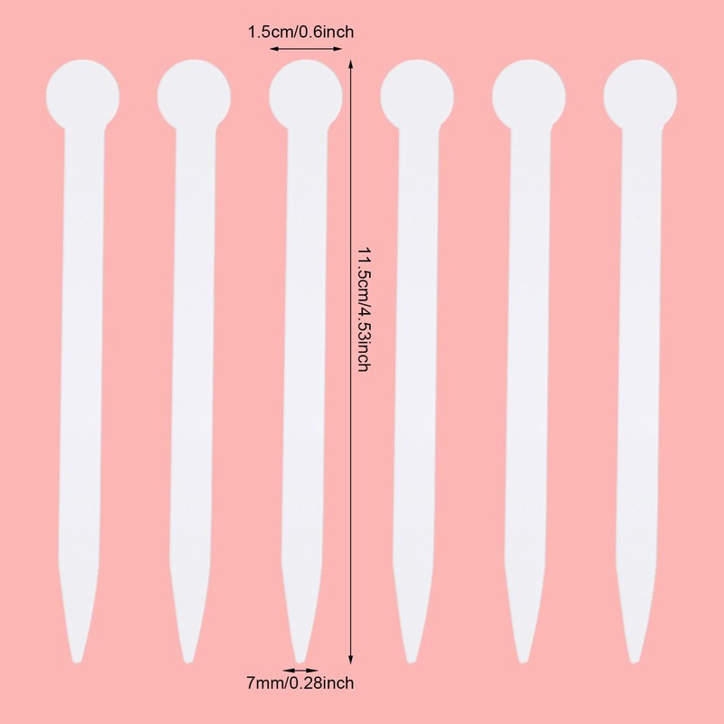 Honbay 100PCS Round Tip Disposable Perfume Test Strips Essential Oils