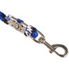 Kerbl Mustang Carabine Lead Rope - Blue/Black/White