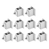 10Pcs Adjustable PV Solar Panel Middle Clamp Aluminum Alloy Photovoltaic