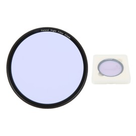 Lightdow Clear Natural Night Filter Light Pollution Reduction Camera Lens Filter for Night Sky Star 62mm