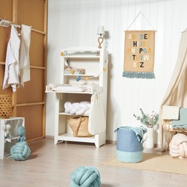 Nordic Coast Knotted Cushion | Braided Cushion Mint Green | Decorative Cushion | Sofa Cushion | Children's Cushion | Knot Cushion | Braided Cushion