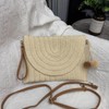 MUNSKT Straw Beach Handbag Small Boho Bag Women Beach Bag