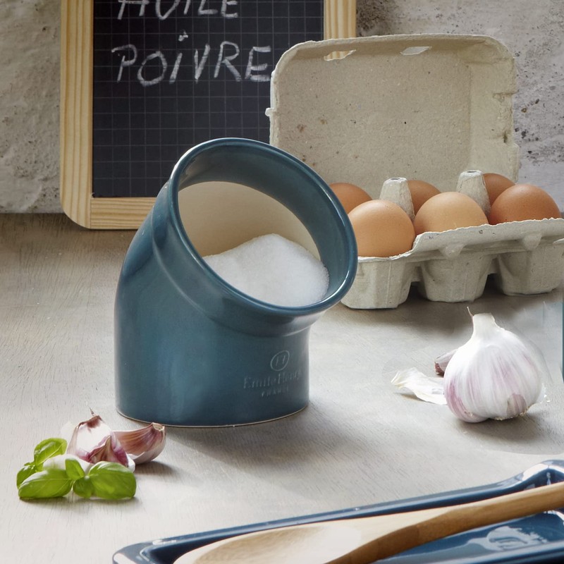Emile Henry 91020201 Salt Pig, 10 cm/3.9 in, 0.35L/0.37 qt,