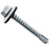 Merriway BH04081 (100 Pcs) Self Drill Hex Head Hardened Roofing