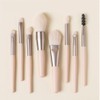Hometric Make up Organizer Bag with Makeup Brush Set for
