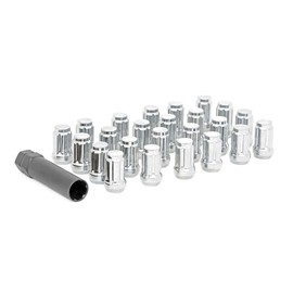 Rough Country Lug Nut Set 1/2 x 20 Chrome Wheel with Painted (0 x 0. inches /0 x, 0 inches Offset)