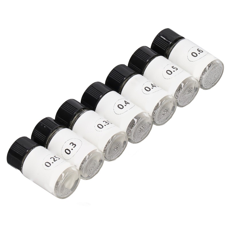 7 Bottles Tin Solder Ball BGA Reballing Soldering Heat Universal