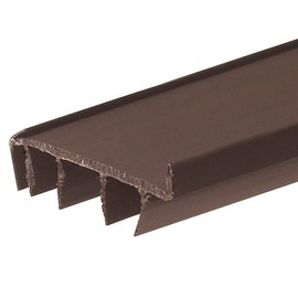 Frost King UDX36 1-3/4" x 36" Thermoplastic Nail or Screw-On Door Bottom, Brown